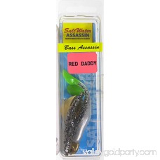 Bass Assassin Saltwater 4 Red Daddy Spinner Lure, 2-Count 563466592